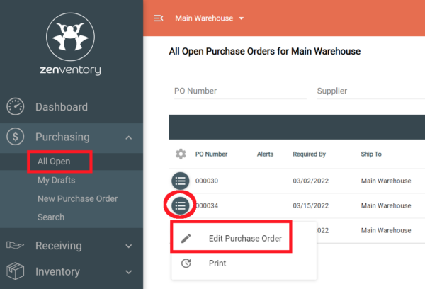 Attach files to Customer Orders and Purchase Orders