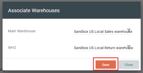 TikTok Warehouse Map